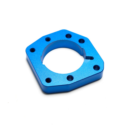 Aluminum bearing carrier for mini karts